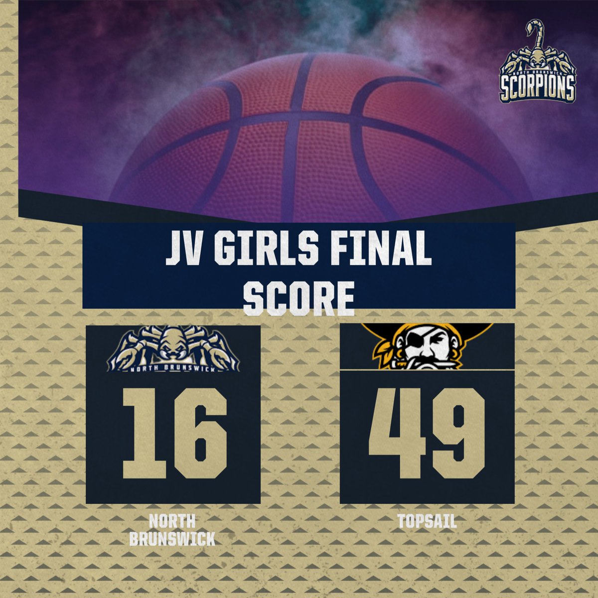 North Brunswick WBB tweet media
