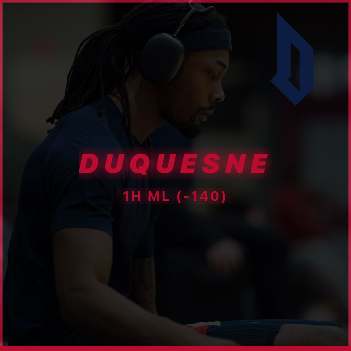 CBB PLAY 🔥🔥🔥🔥🔥🔥🔥🏀

——————————

🎯 DUQUESNE 1H ML (-140)

——————————

Let’s cash 💰