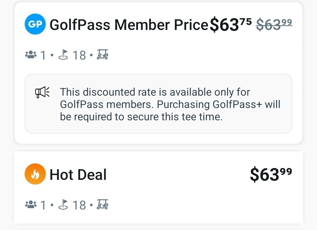 ReteeFor3's tweet image. so glad I have a golf pass membership