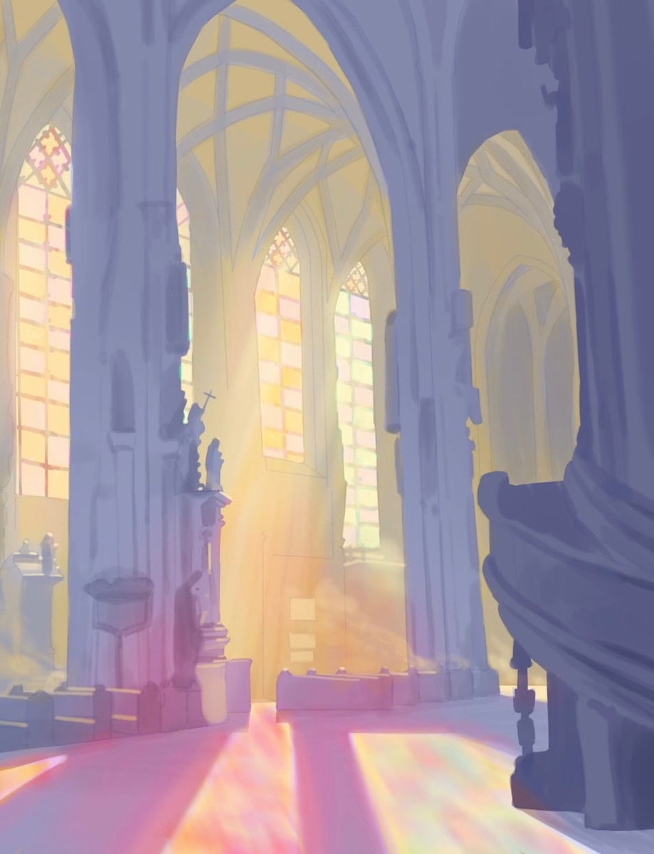 flavorfluff's tweet photo. Scene study #conceptart https://t.co/4YFT35Fdeq