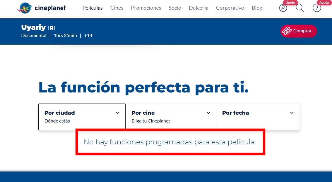 Mataperrea's tweet image. 🚨#URGENTE | El hombre más rico del Perú censura la película Uyariy que documenta la Masacre del 09 de enero de 2023 en Juliaca. A pocas horas del estreno, @cineplanet —del grupo Intercorp de Carlos Rodríguez Pastor— no habilita la venta de entradas ni programa funciones.