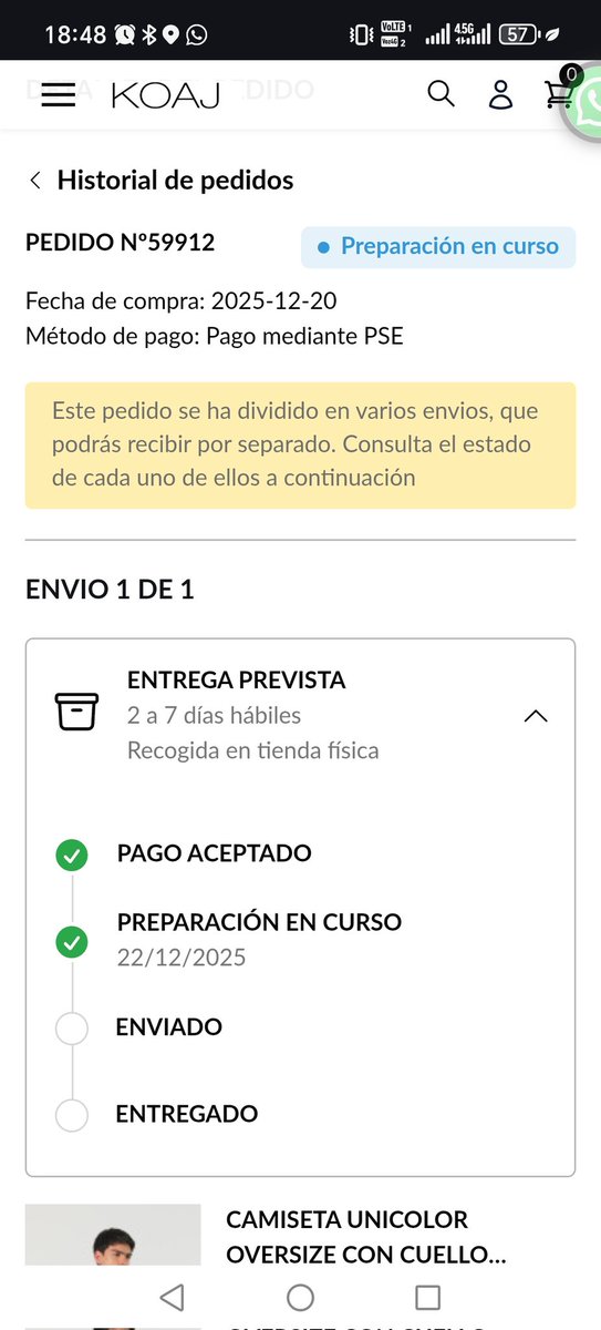 AndyFiolhll's tweet photo. @modakoaj llevo 14 días hábiles esperando a que llegue y aun dice en preparación. Solicito una respuesta de inmediato o la devolución de mi dinero. Que falta de respeto. Y @sicsuper https://t.co/noCoYprS1p