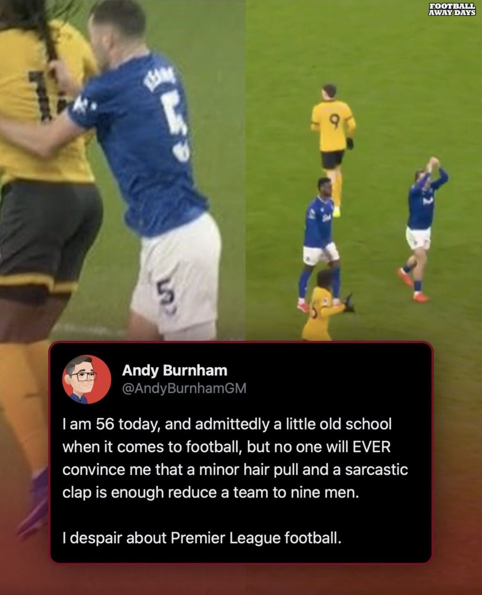 Plloyd73's tweet photo. @UKLabour @AndyBurnhamGM so committing common assault is acceptable on a field of play, despite this being their work place is it??? https://t.co/VM9gje5D61