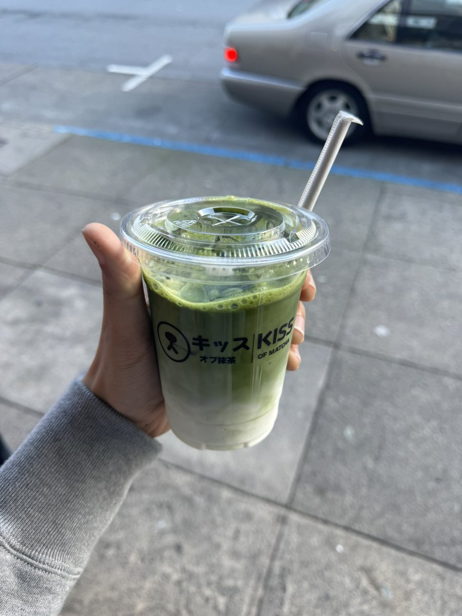 Just bought a cup of matcha with Bitcoin