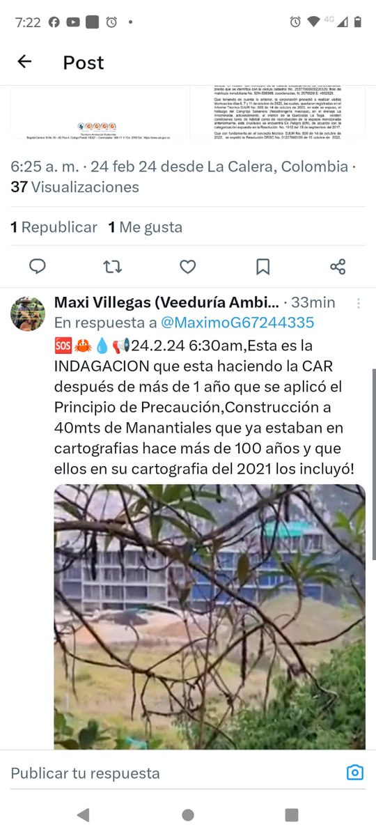 Nueve años de "Peloteo" Judicial pretenden sentenciar el endurecimiento impune de un Ecosistema en La Calera Cundinamarca ??
Lo que ocurre en las montañas de La Calera, no es solo un presunto desastre ecológico; es, ante todo, un monumento a la ineficacia institucional y a la