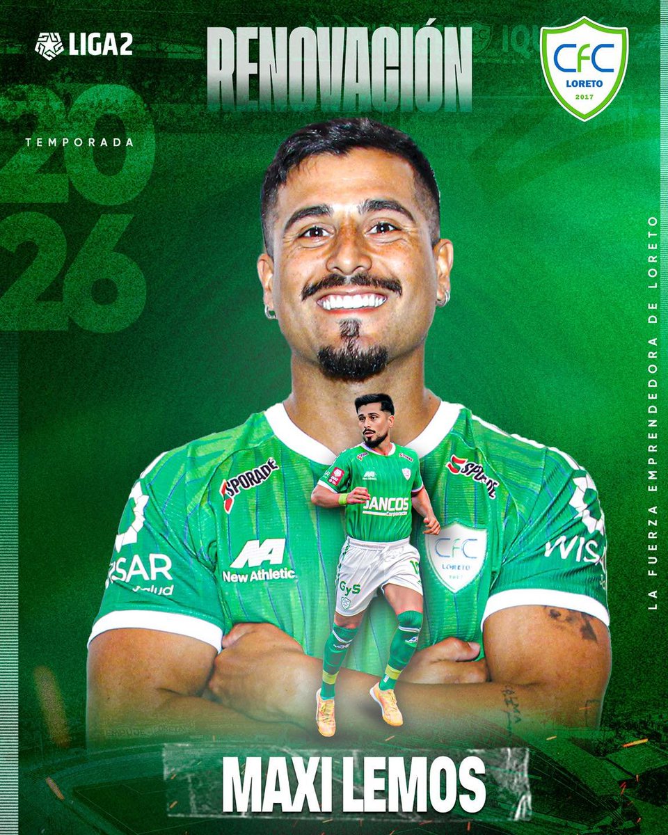#Liga2 Maximiliano Lemos renovó con Comerciantes FC