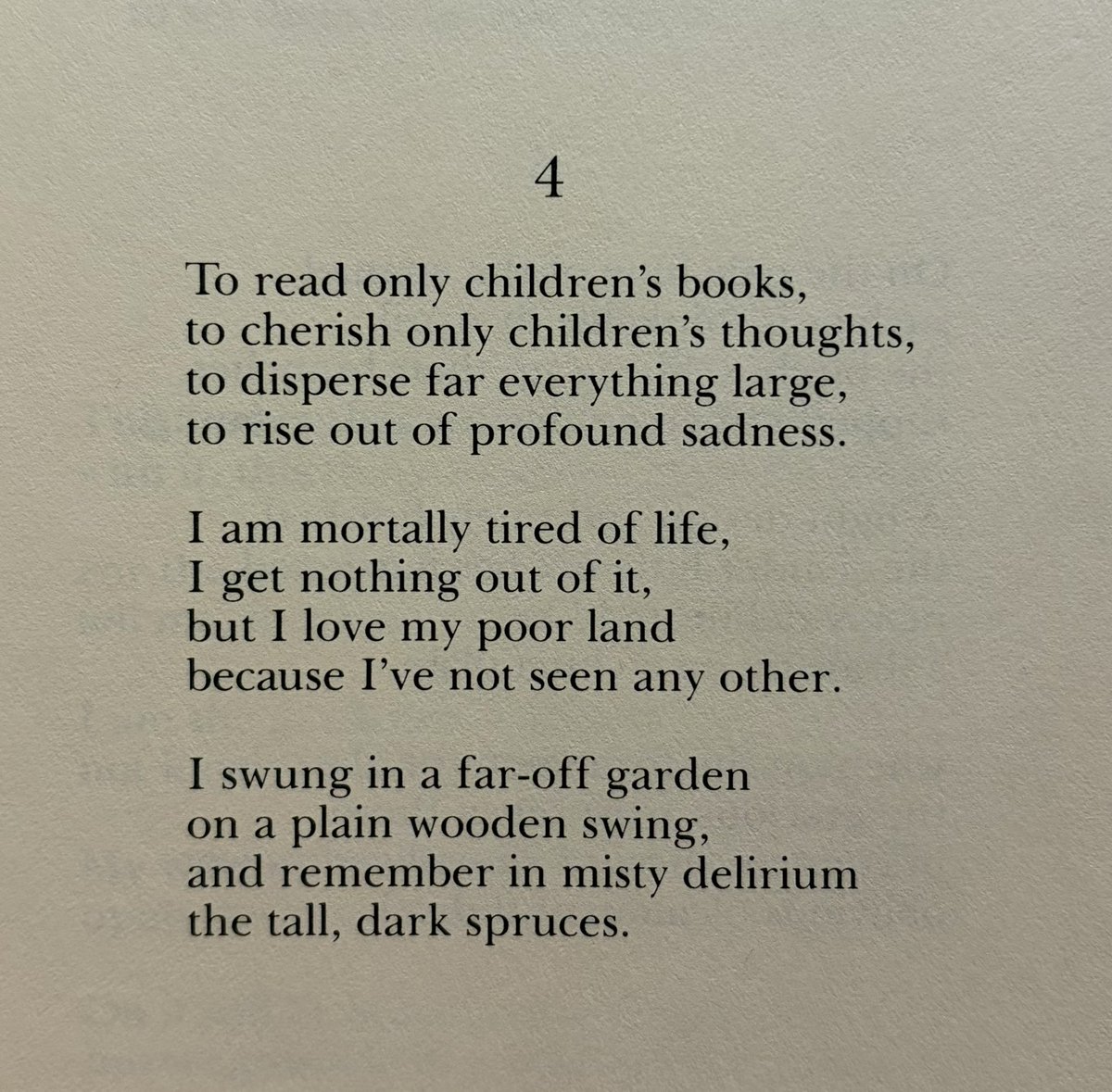 TomSnarsky's tweet image. Osip Mandelstam, tr. R. H. Morrison