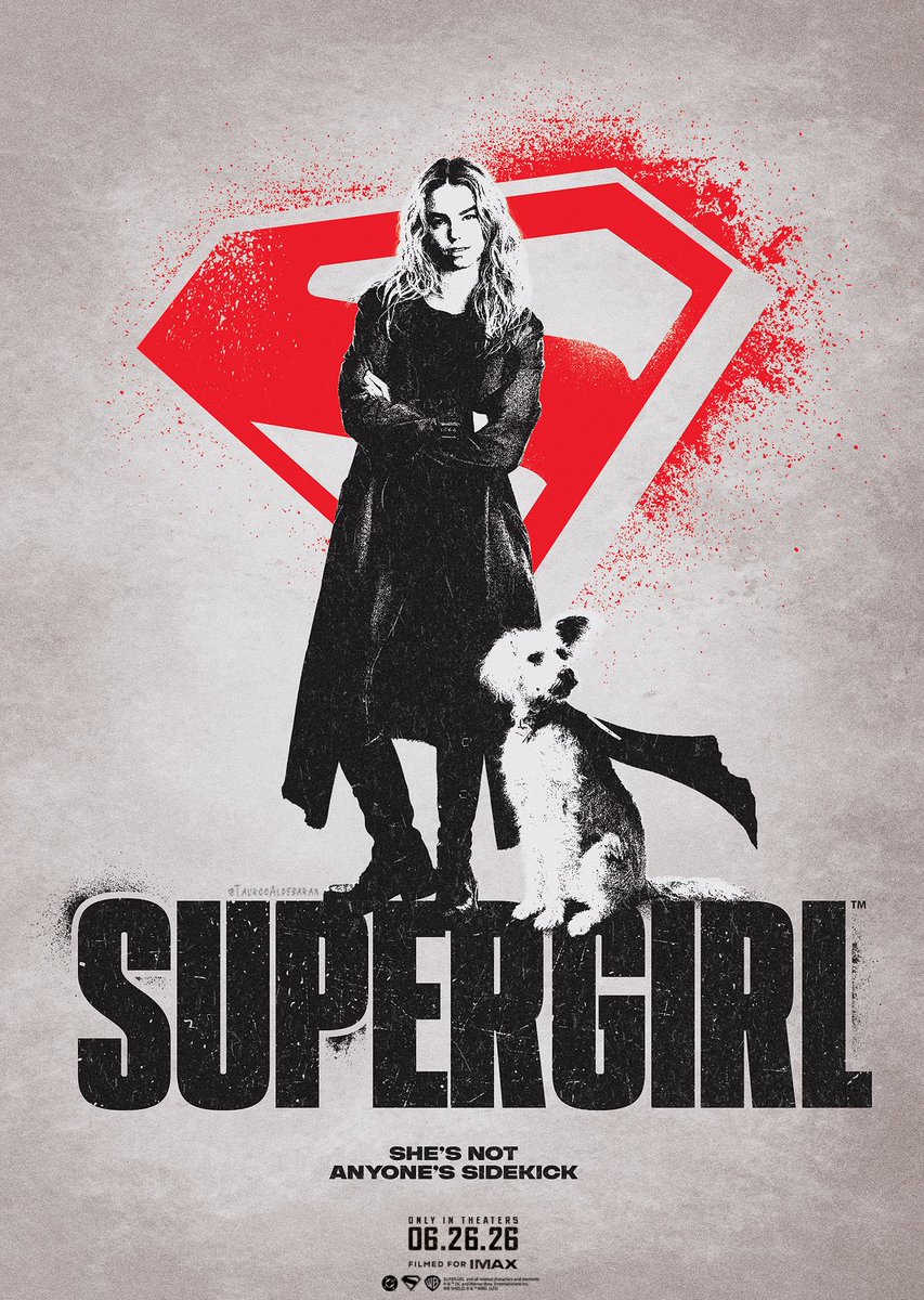 acervsupergirl's tweet image. Mais um novo pôster promocional de Supergirl!
