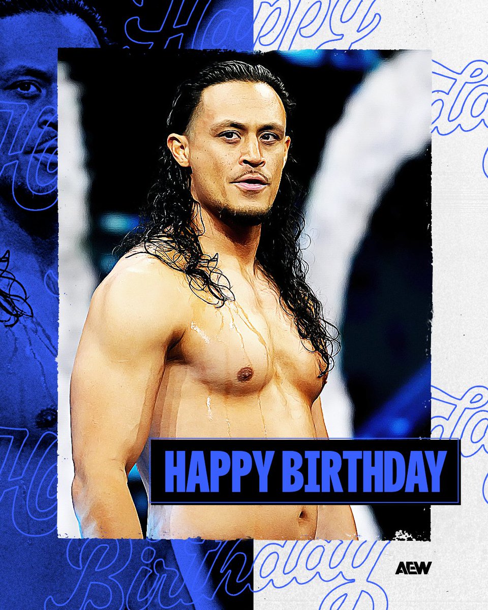 AEW's tweet image. Happy Birthday @aaron_solo_!
