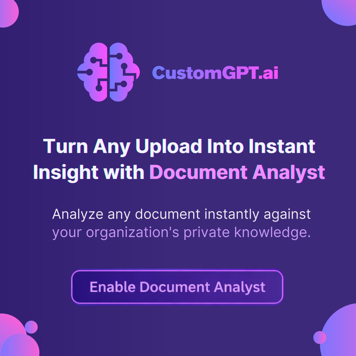 CustomGPT.ai tweet media