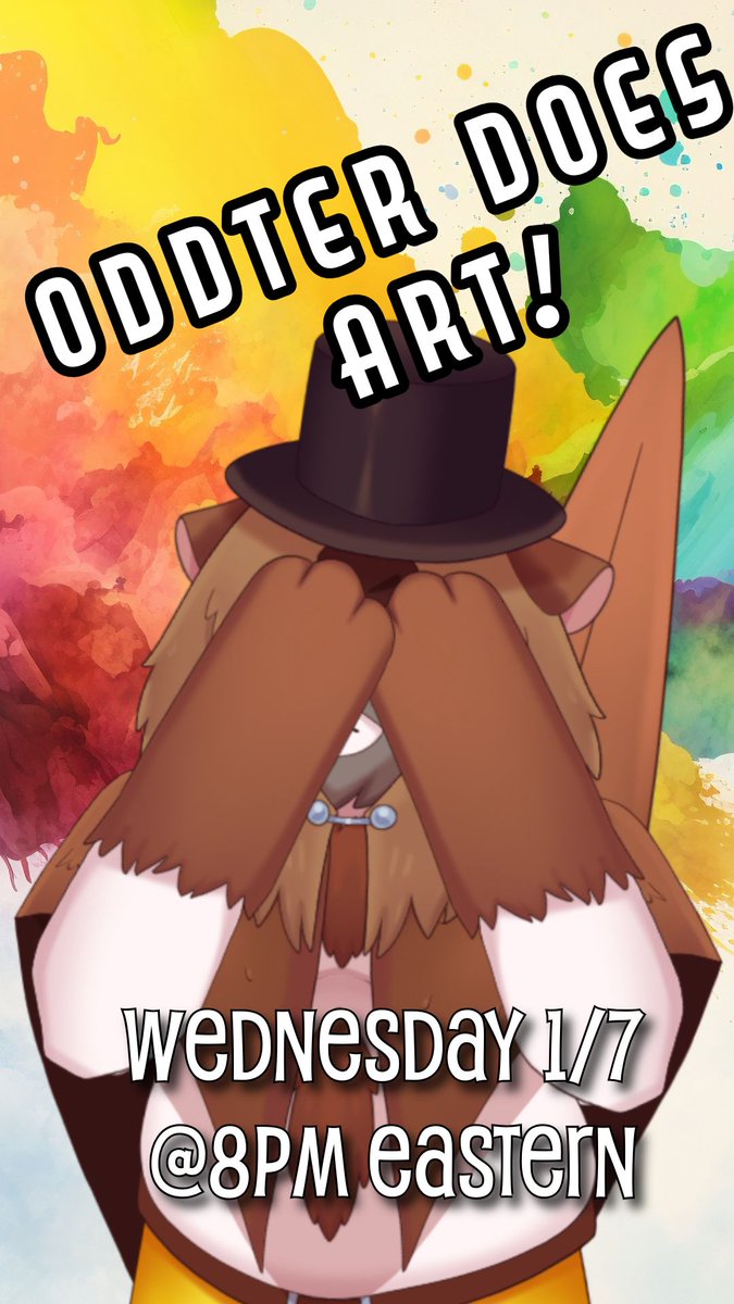 Slight change of plans! I'm not really in a #wow mood tonight. I'm on a big #art kick right now so I'm gonna keep that going! Join me in like forty five minutes to watch me struggle at drawing! Twitch.tv/oddtervt