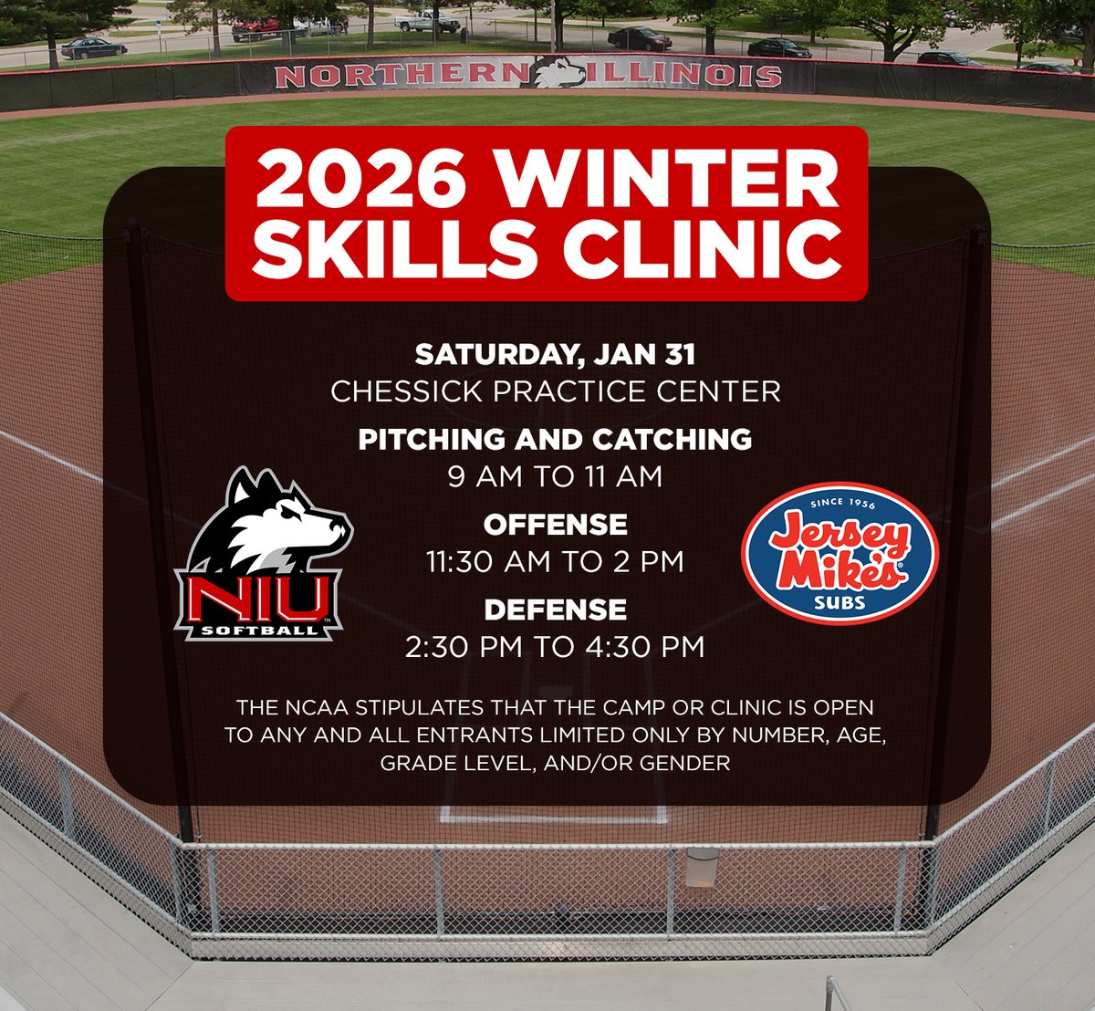 NIU Softball tweet media