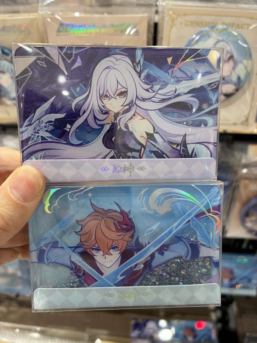 原神 絵影旅記 タルタリヤとスカークのグッズ好評販売中です