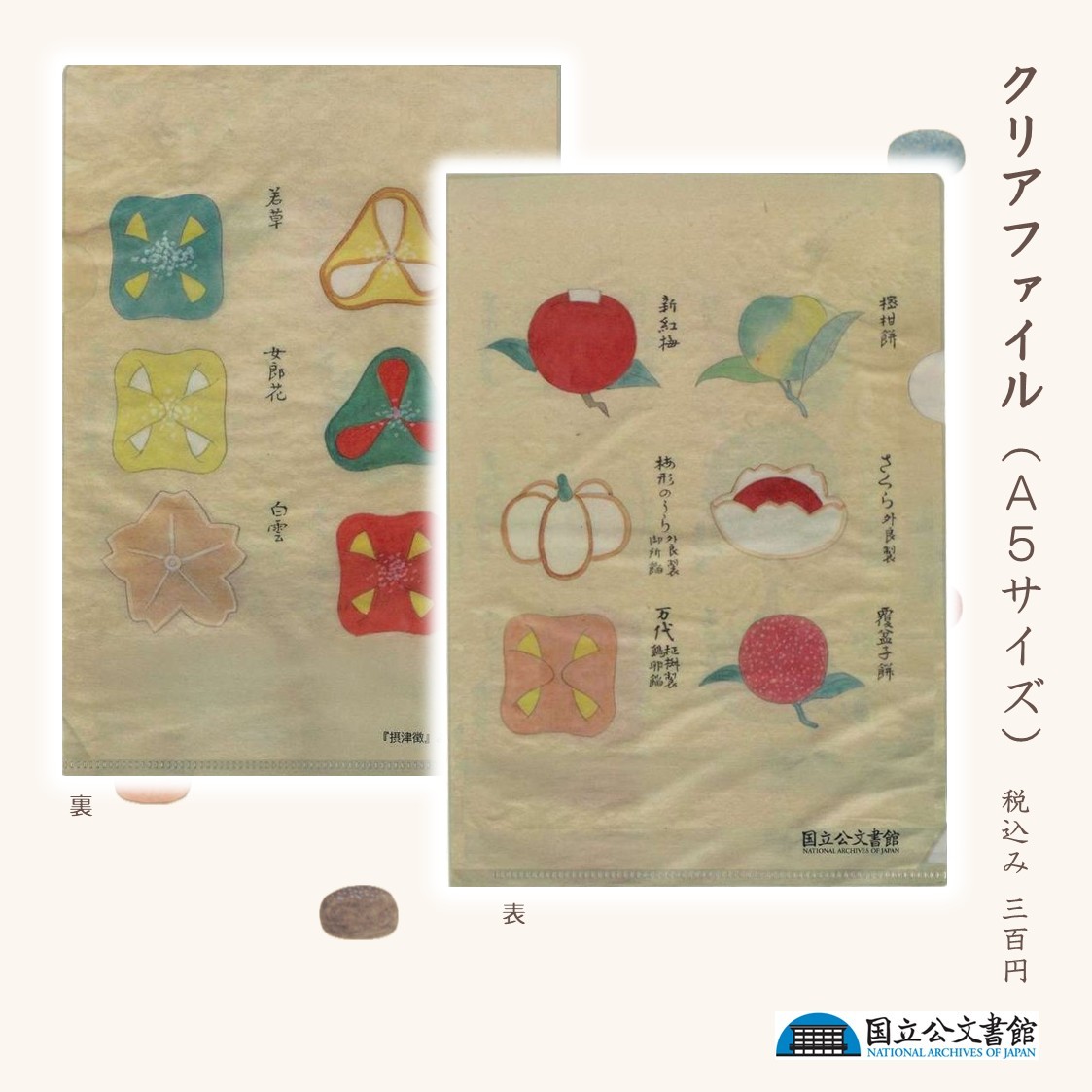 🛸ダブルポケットファイル（うつろ舟の蛮女 A5サイズ）🛸 享和3年(1803