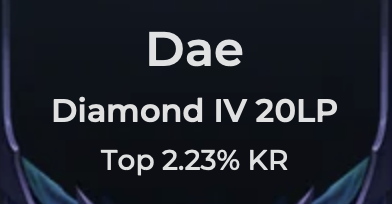 Diamond in TFT KR server(Top 2.23%).

Climbing has little to do with execution. It's about timing, flexibility, commitment, and disengagement.

The quality of your judgment precedes mastery.