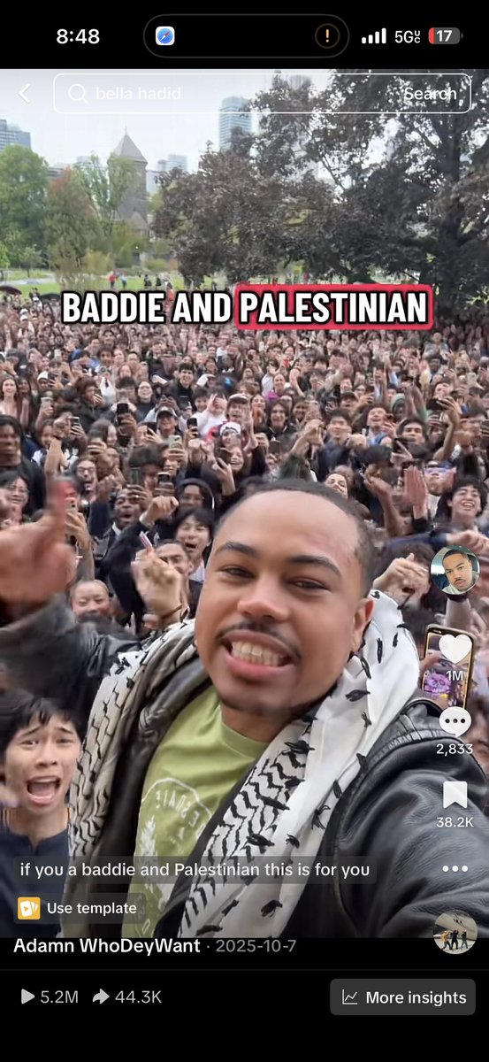 <a href="/wordisbond/">Pan-African Tiger Woods</a> First of all I’ve be outside in the streets at Palestinian protest even in different countries and I’ve also gathered thousands of people myself in support of Palestine second of all this chain is from a Palestinian owned business made for a Palestinian boxer who I’m sure donates