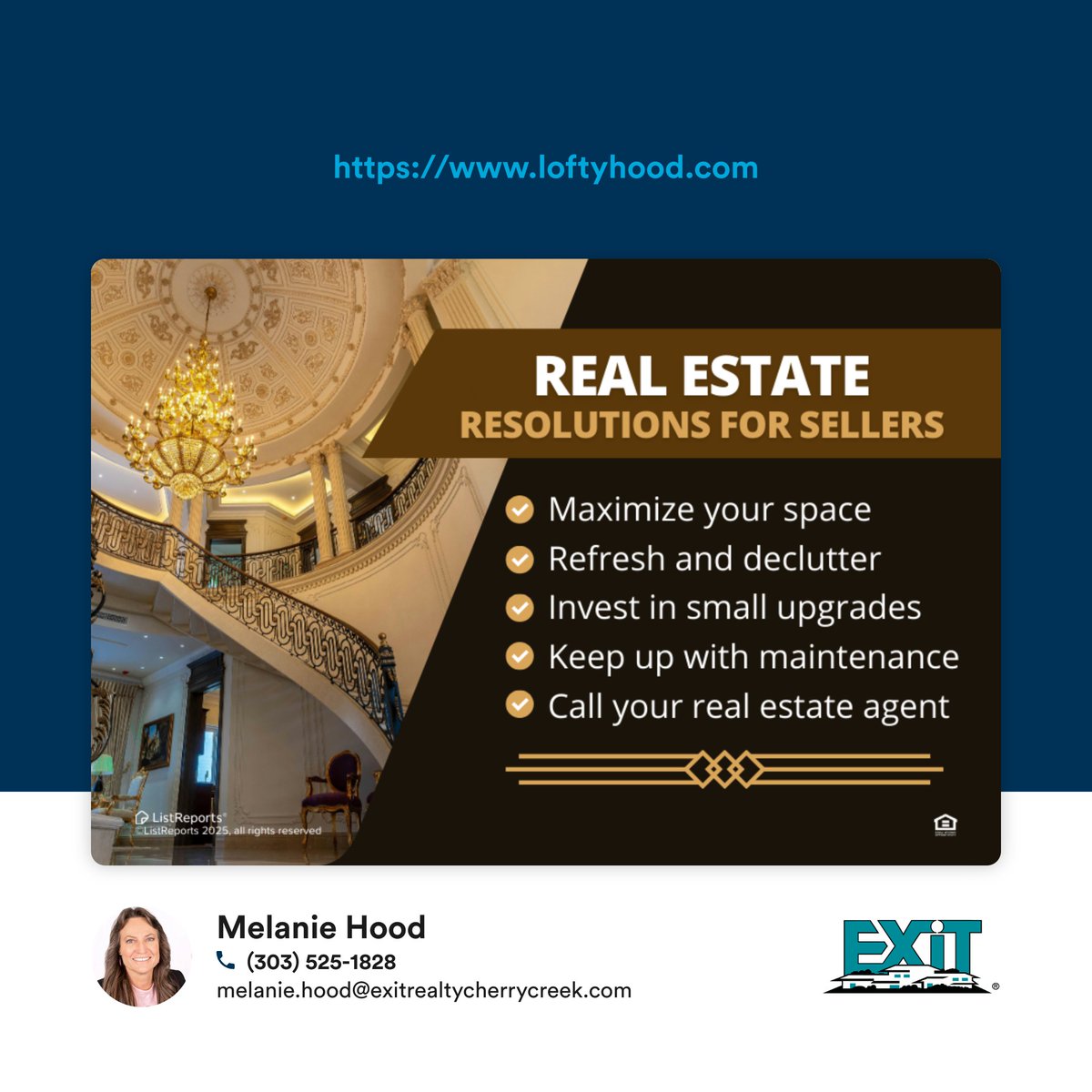 loftyhood's tweet photo. 2026 is the year to get your home ready to shine on the market! Start the year strong and make your home irresistible to buyers, and message me. I'd love to help you sell!
#loftyhood #loftyhoodrealestate #loftyhoodRealtor #thehelpfulagent #exitrealtydtcccpp #listreports https://t.co/nHqYhisl3G