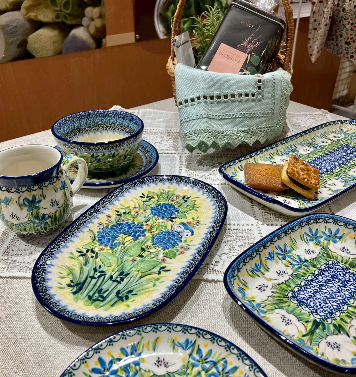 アトレ恵比寿4階POP UP STORE】 ポーランド食器の中で ユニカット