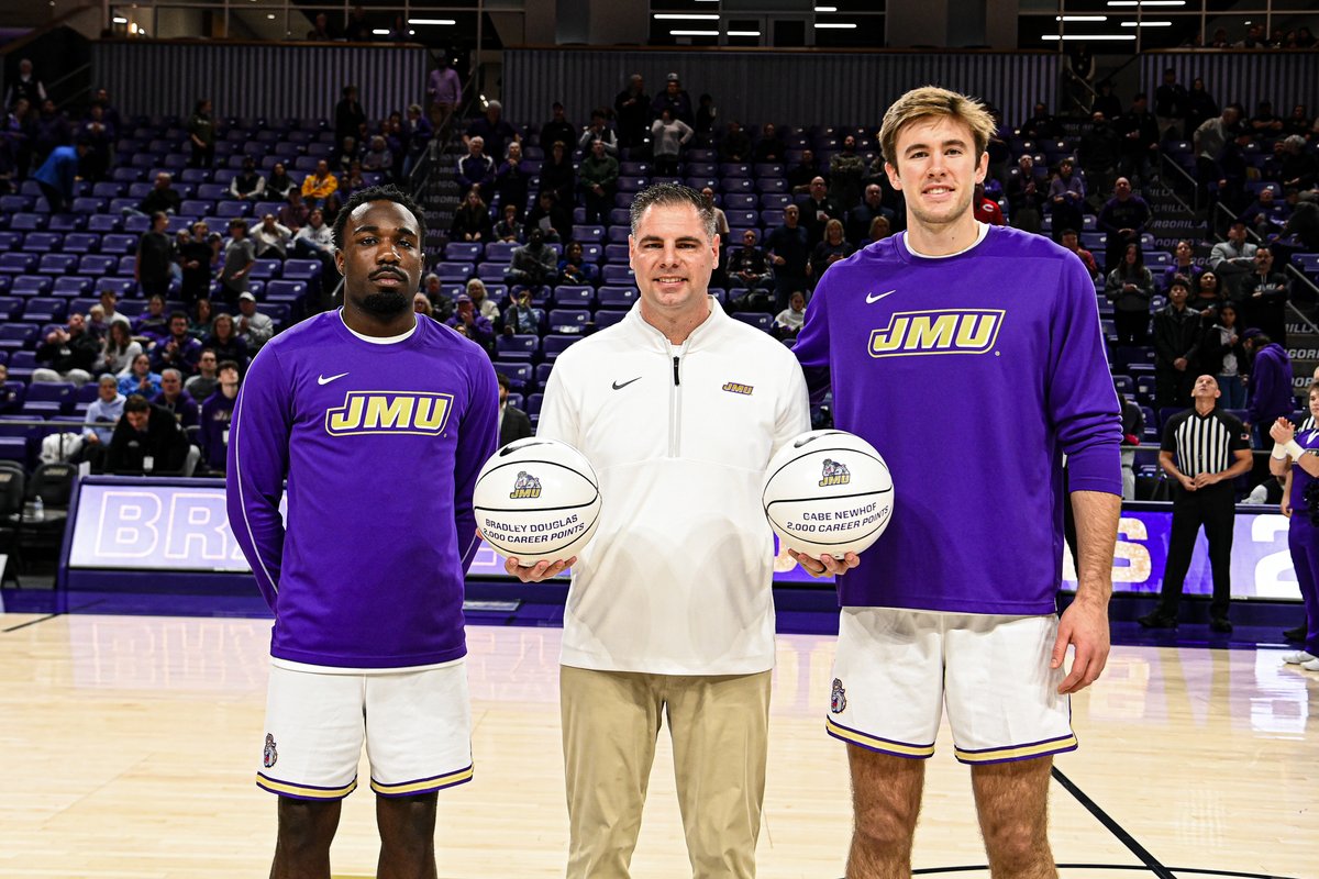 The newest members of the 2,000-point club.

Congrats, Brad and Gabe! 

#GoDukes
