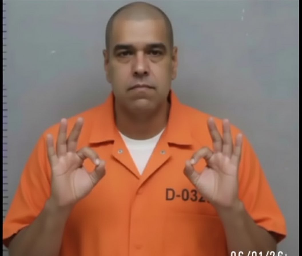 Nicolás Maduro ni en la foto de la cárcel esta serio es un inmaduro