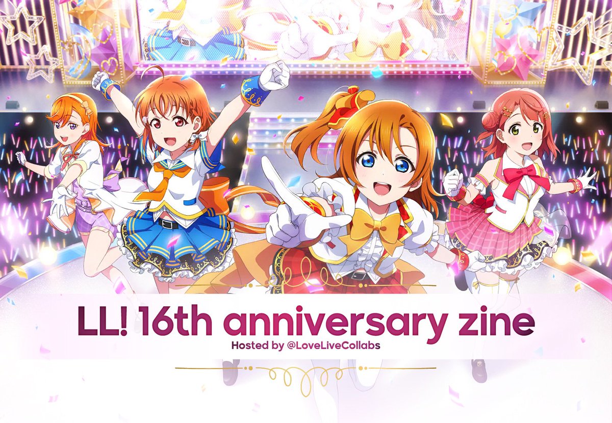 🌐 LL! ZINE

Sorry for the delay! We're officially launching our next project: A free, digital zine we expect to release for Love Live's 16th anniversary!

Document with more information: docs.google.com/document/d/1Mc…
Sign-ups: forms.gle/3DhDK4iwzyqZBN…

Please read everything carefully!