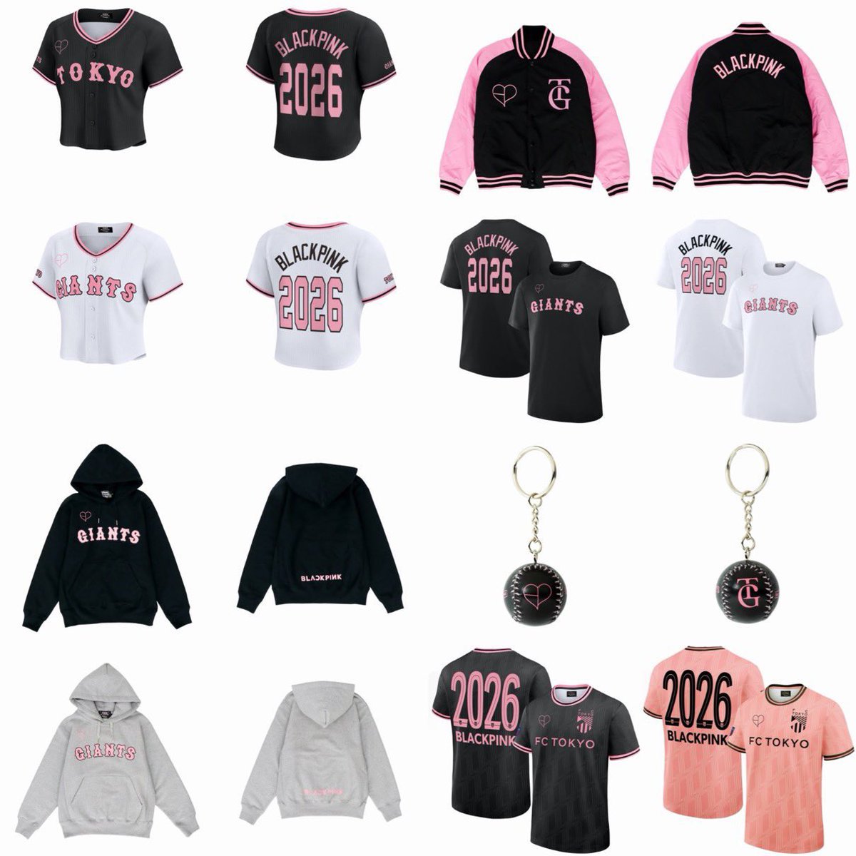 読売ジャイアンツ×BLACKPINK ユニフォーム ブラック Mサイズ