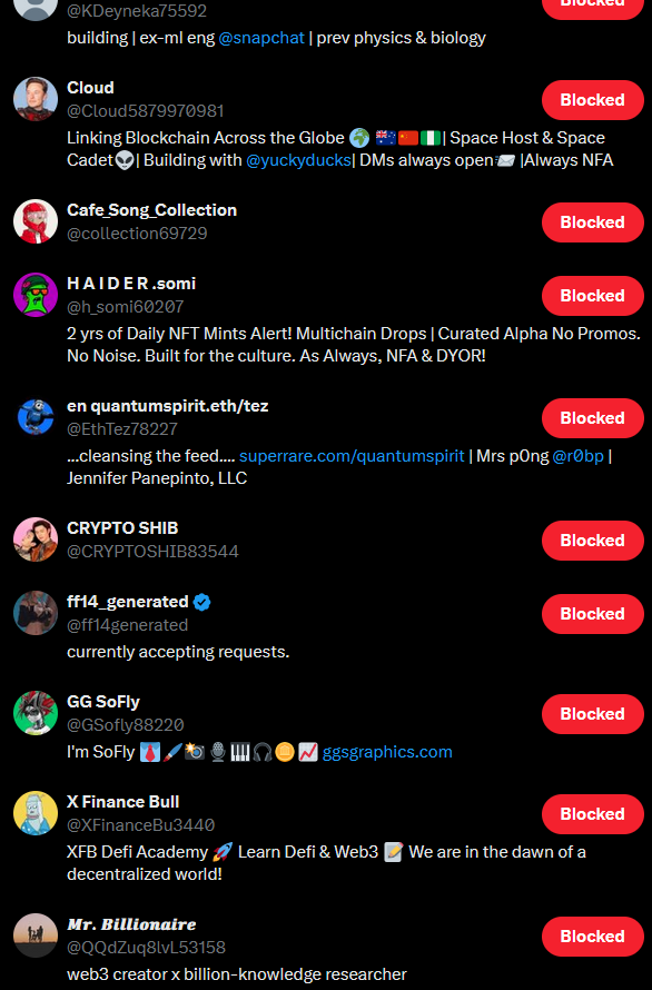 virtualbunn's tweet image. so annoying 😭all these bot crytpo and nft accounts are following me so i locked my account for a bit

why is this happeningfkjldf