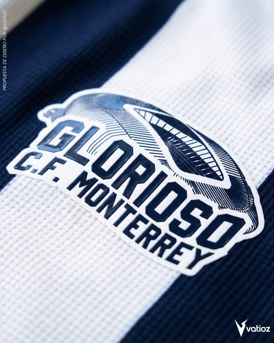 Vatioz's tweet image. Propuesta No.1 Uniforme Local de RAYADOS 🔵⚪️

Esta propuesta destaca por el juego geométrico y de proporciones a partir de la "M":

Una muestra de fuerza y grandeza, con una visión fresca que se mezcla con la identidad tradicional del CFM.

Sigue👇