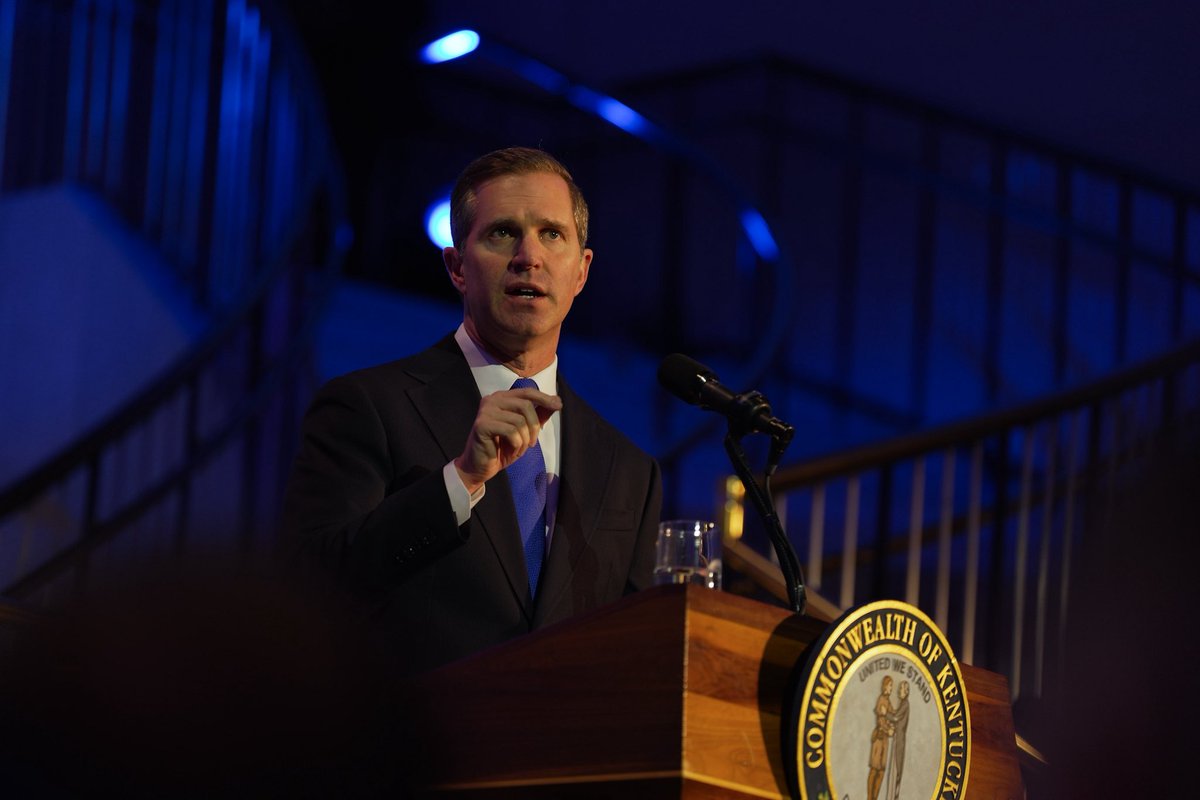 BritainyBeshear's tweet image. Andy's State of the Commonwealth Address showcases who he is – amplifying kindness, acceptance and empathy at a time when others are leading with anger or judgment.

If we find unity, Kentucky can continue to succeed and build a future where every child can achieve their dream.