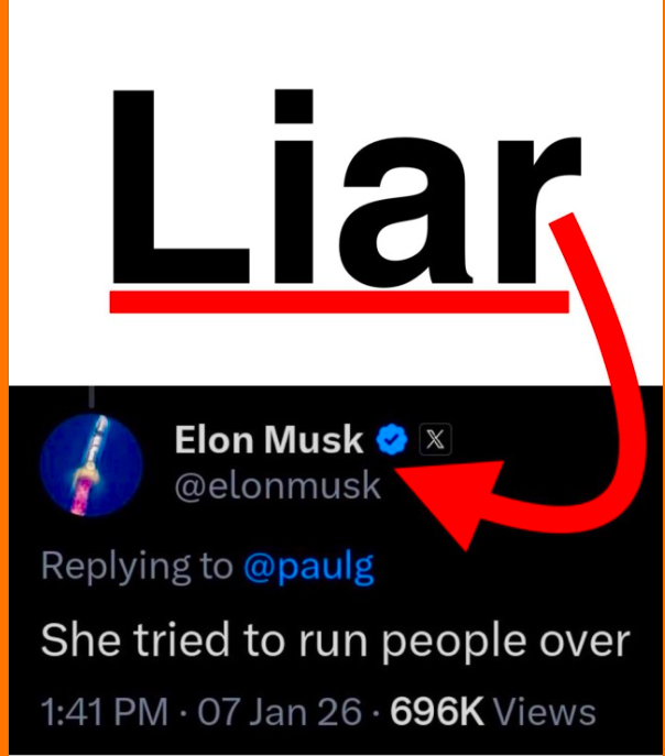 Too many people saw it to try this.