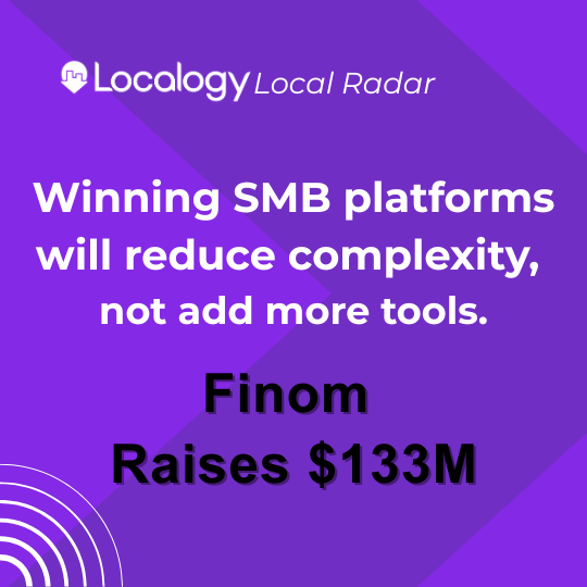 think_localogy's tweet photo. SMBs don’t want more tools.
They want fewer, smarter ones, powered by AI and built for real-world workflows.
📌 Read more: https://t.co/PfLrJVFQUh
#AIinFinance #SMBSoftware #DigitalTransformation #Finom https://t.co/TZSpRmUeHK