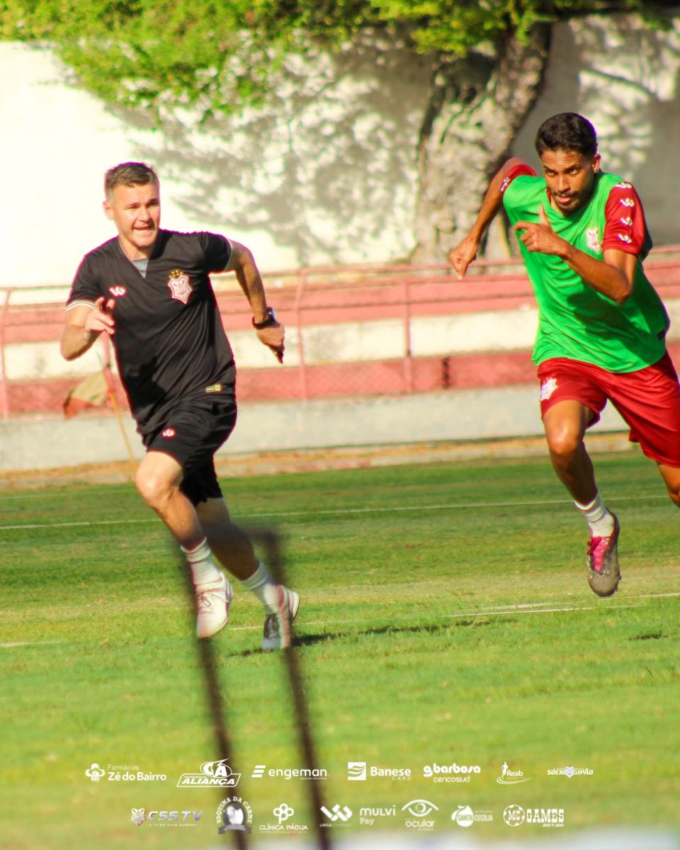 cssergipeofc's tweet image. O elenco colorado treinou na tarde desta quarta-feira (7), dando sequência à preparação para a estreia da temporada, no próximo domingo, fora de casa, contra o América de Propriá. 🇦🇹