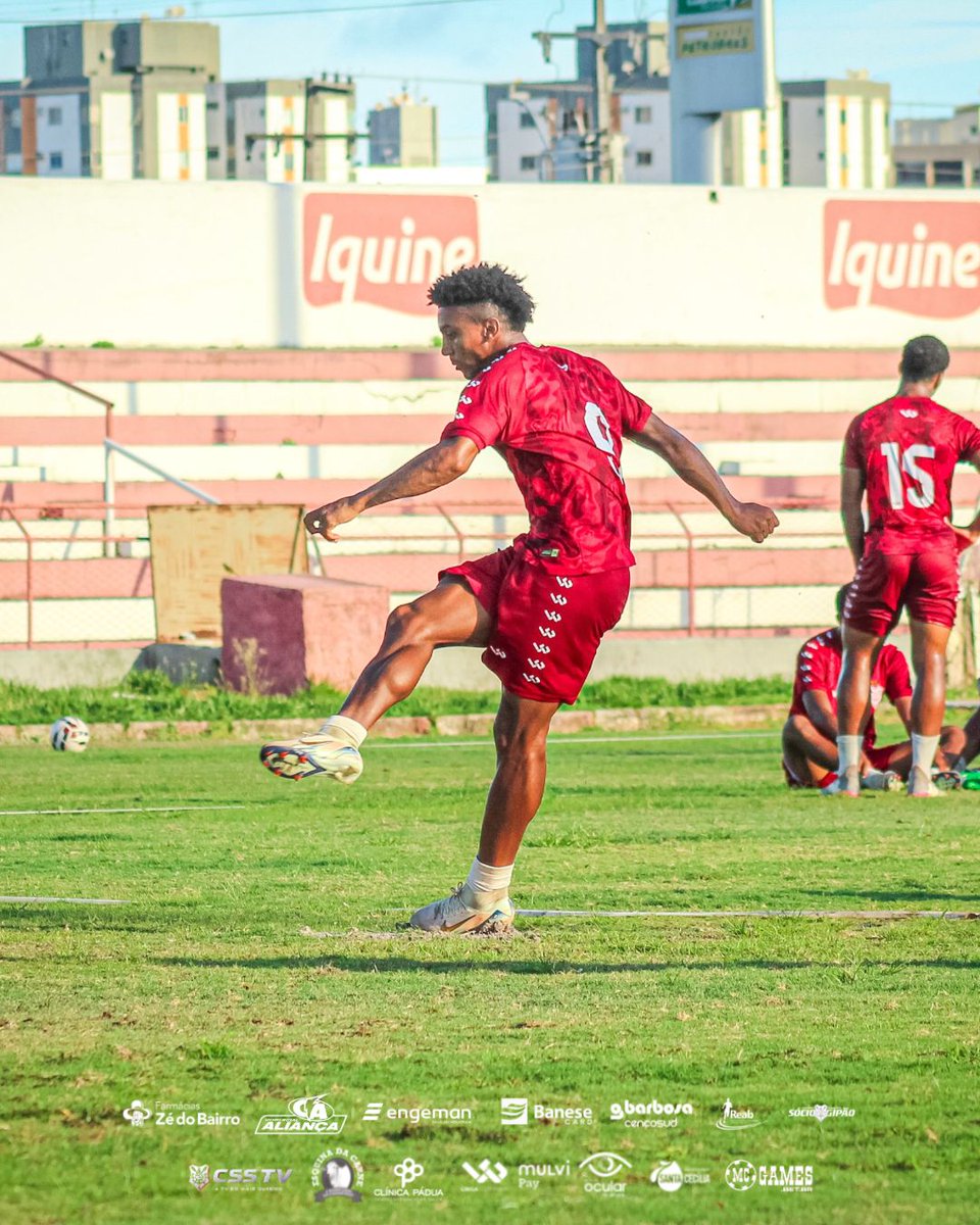 cssergipeofc's tweet image. O elenco colorado treinou na tarde desta quarta-feira (7), dando sequência à preparação para a estreia da temporada, no próximo domingo, fora de casa, contra o América de Propriá. 🇦🇹