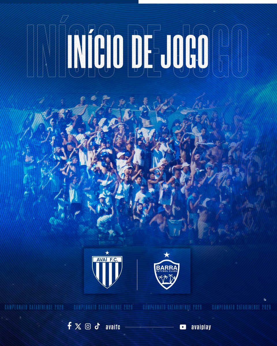 AvaiFC's tweet image. Começa o jogo na Ressacada:
@AvaiFC x @barrafc_oficial 

#TodosPeloAvaí