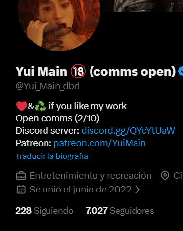 Yui_Main_dbd's tweet photo. We're celebrating 7k followers with a raffle! To participate, RT this post and I'll draw the winner on Saturday https://t.co/kpVLRyTIBv