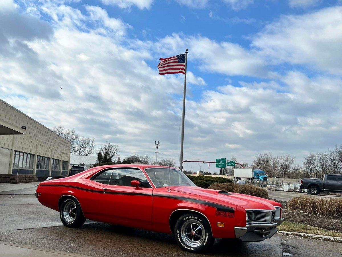 DinoKasamis's tweet image. Nice shot of a 71 Cyclone Spoiler…