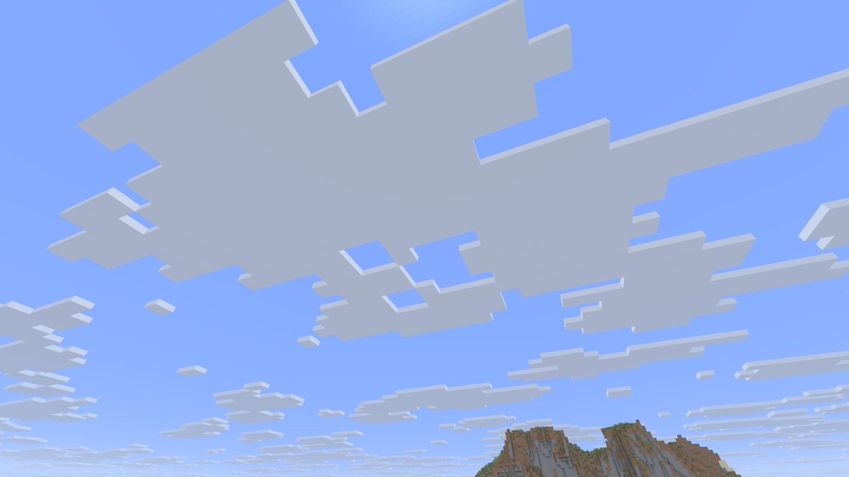 MottBotYT's tweet image. I found a wild creeper cloud!