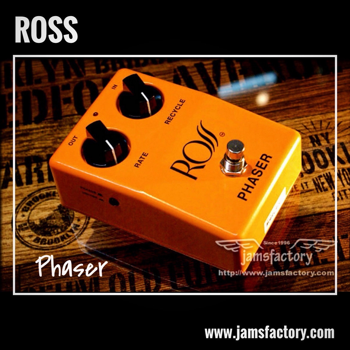 🎸USED NEW LINE UP✨ ✳ROSS Phaser JHS Pedalsによってその息を