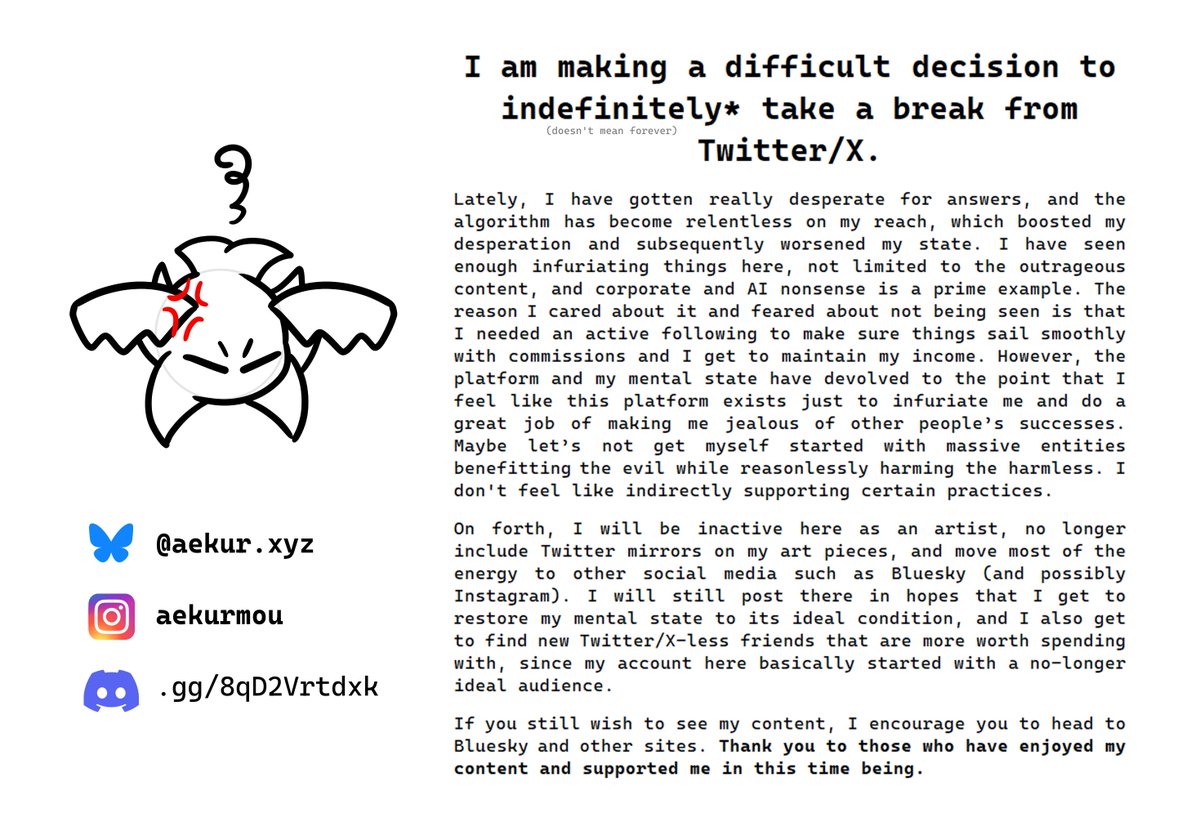 aekiibun (DEBUG ARC) tweet media