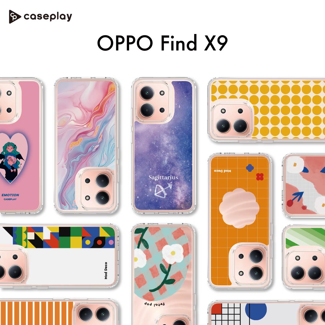 caseplayにて、「OPPO Find X9」に対応した、 スリムプロテクション