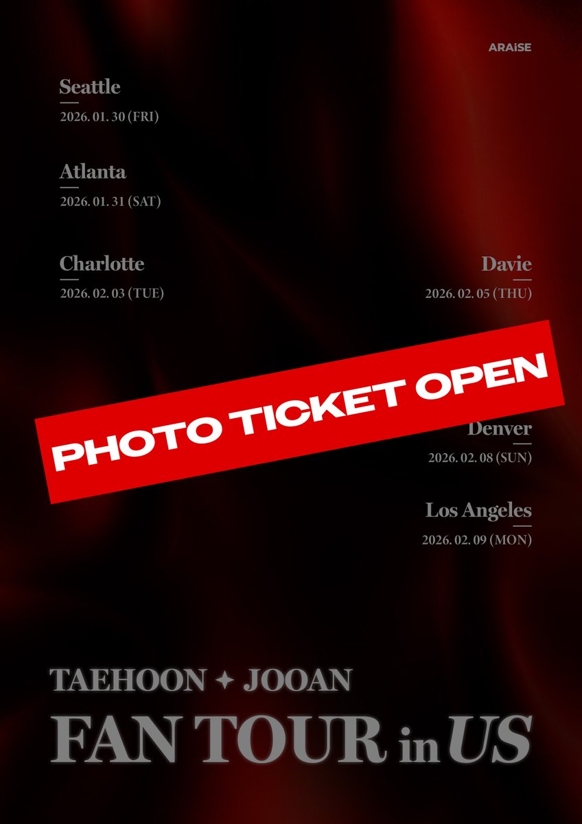 어레이즈 (ARAISE) tweet media