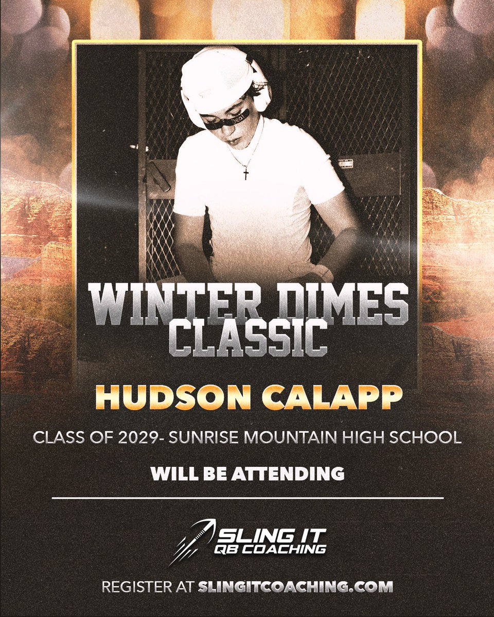 Hudson Calapp QB Sunrise Mountain (AZ) tweet media