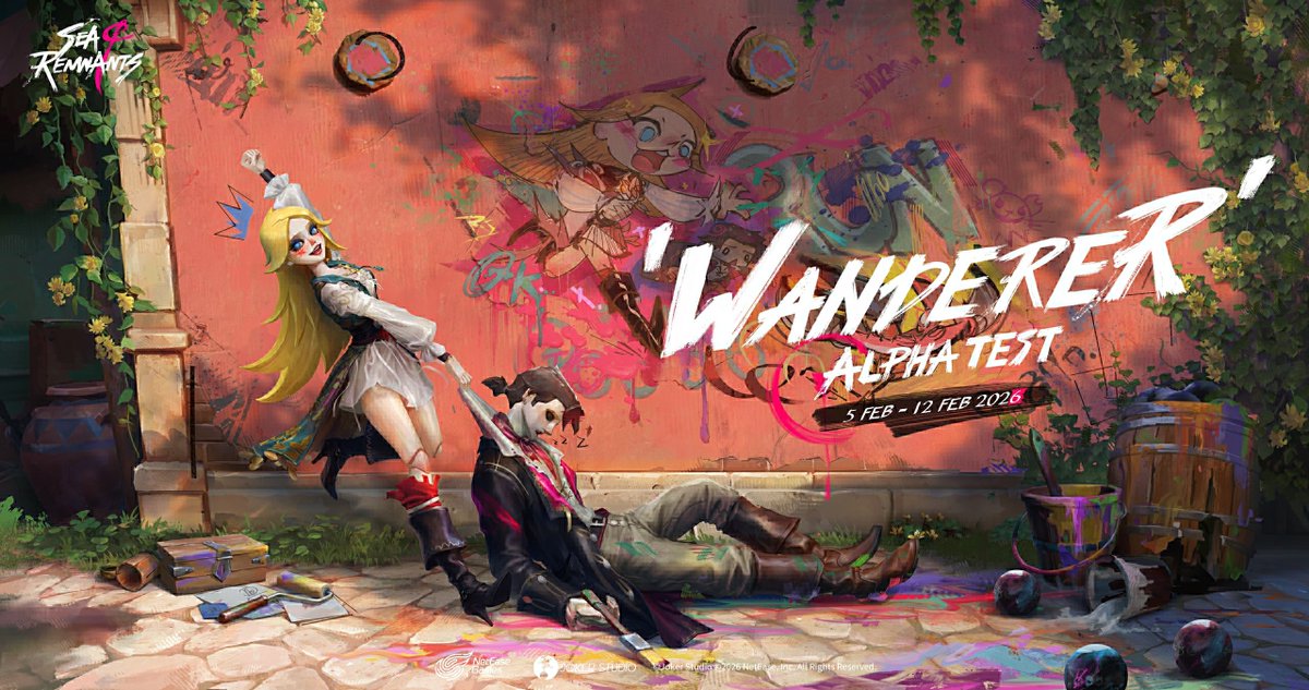 🌊 WANDERER TEST · GIVEAWAY 🌊

Recruitment for Sea of Remnants Wanderer Test is now open!

How to participate:
1️⃣ Follow @SeaofRemnants
2️⃣ Like, repost, and comment on the post
"Wave! — Sea of Remnants ‘Wanderer Test’ Gameplay Preview"
👉 x.com/seaofremnants/…
3️⃣ We’ll