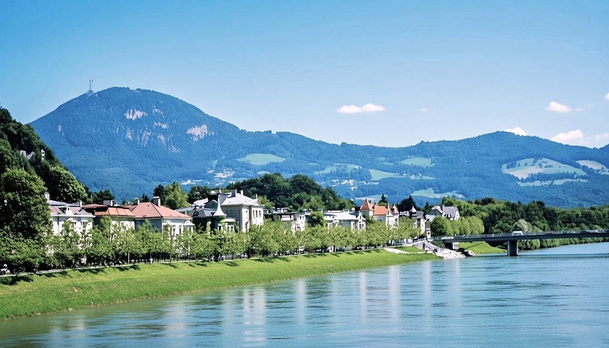 Salzach River in Salzburg, Austria, from an old slide scan, gently restored with Grok after my tweaks. Perfect summer day with the Alps rising behind. 🇦🇹🌳
"Water Wednesday"