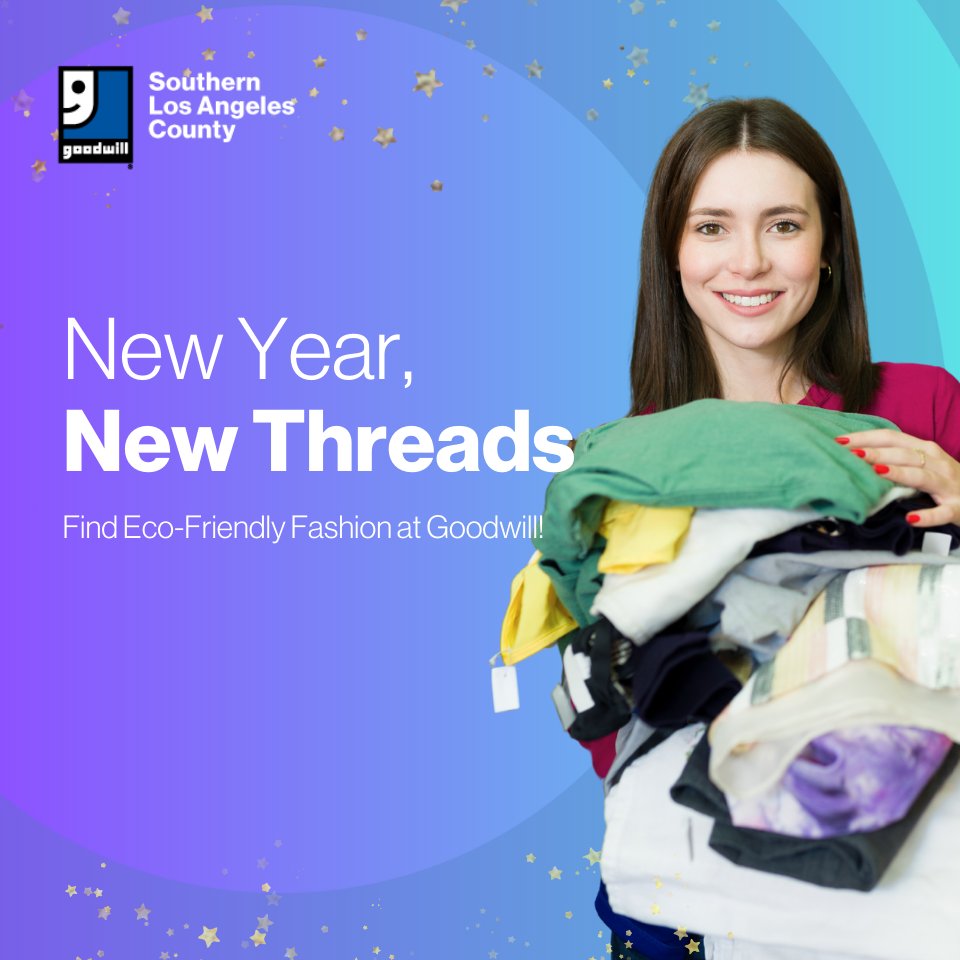 ThinkGoodwill's tweet image. 🌟 Welcome 2026  🌱

Be eco-conscious this year—shop at Goodwill! Every thrifted item helps reduce waste and keeps goods out of landfills, making fashion more sustainable. 🛍️♻️

Find your local store at thinkgood.org and start your eco-friendly journey today!