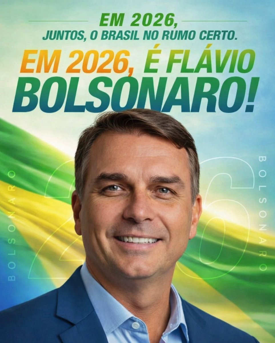 FLAVIO BOLSONARO PRESIDENTE 2026