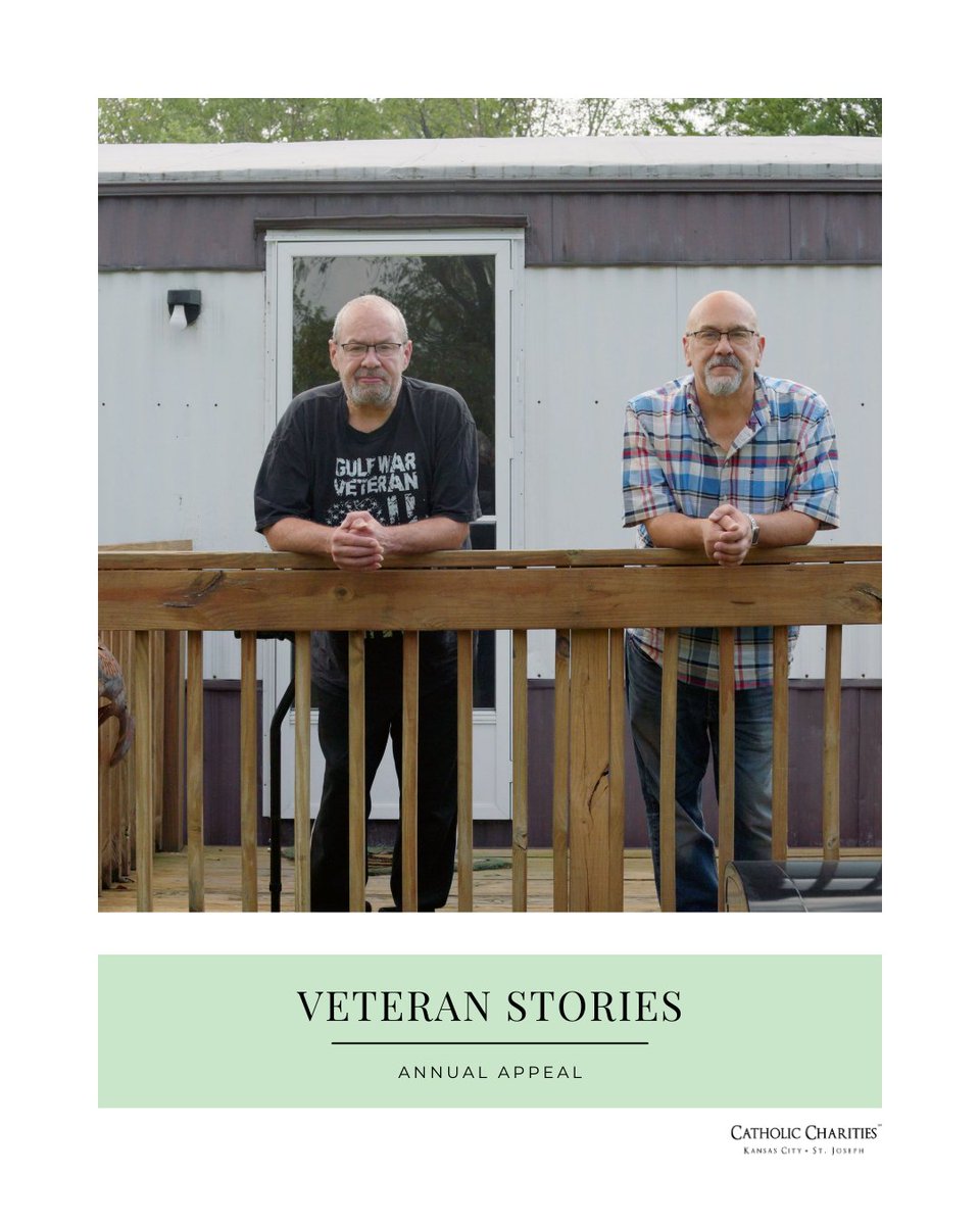 “Catholic Charities told us, ‘Don’t worry, we’re going to take care of you.’ They caught us up on rent, and now we have a stable home.” — Sean &amp; Jerry

Your generosity makes every success story possible. ❤️
👉 catholiccharities-kcsj.org/comfortandjoy/