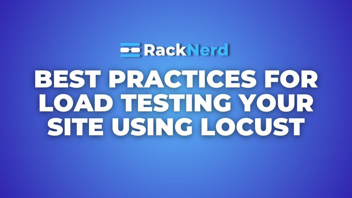 racknerd's tweet photo. 📖 New Post on RackNerd: ✅ Best Practices for Load Testing Your Website Using Locust 💻🌐 Learn more: https://t.co/zsnyQYcIml 

🛒 ORDER VPS HOSTING: https://t.co/GbuKddMo59

#RackNerd #LoadTesting #LocustIO #WebsitePerformance #VPSHosting #StressTesting #WebOptimization https://t.co/zxncm2KMJy