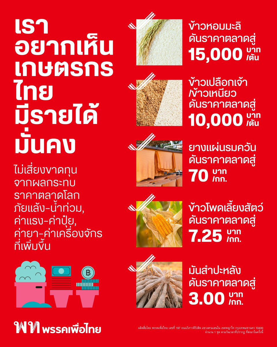 พรรคเพื่อไทย tweet media