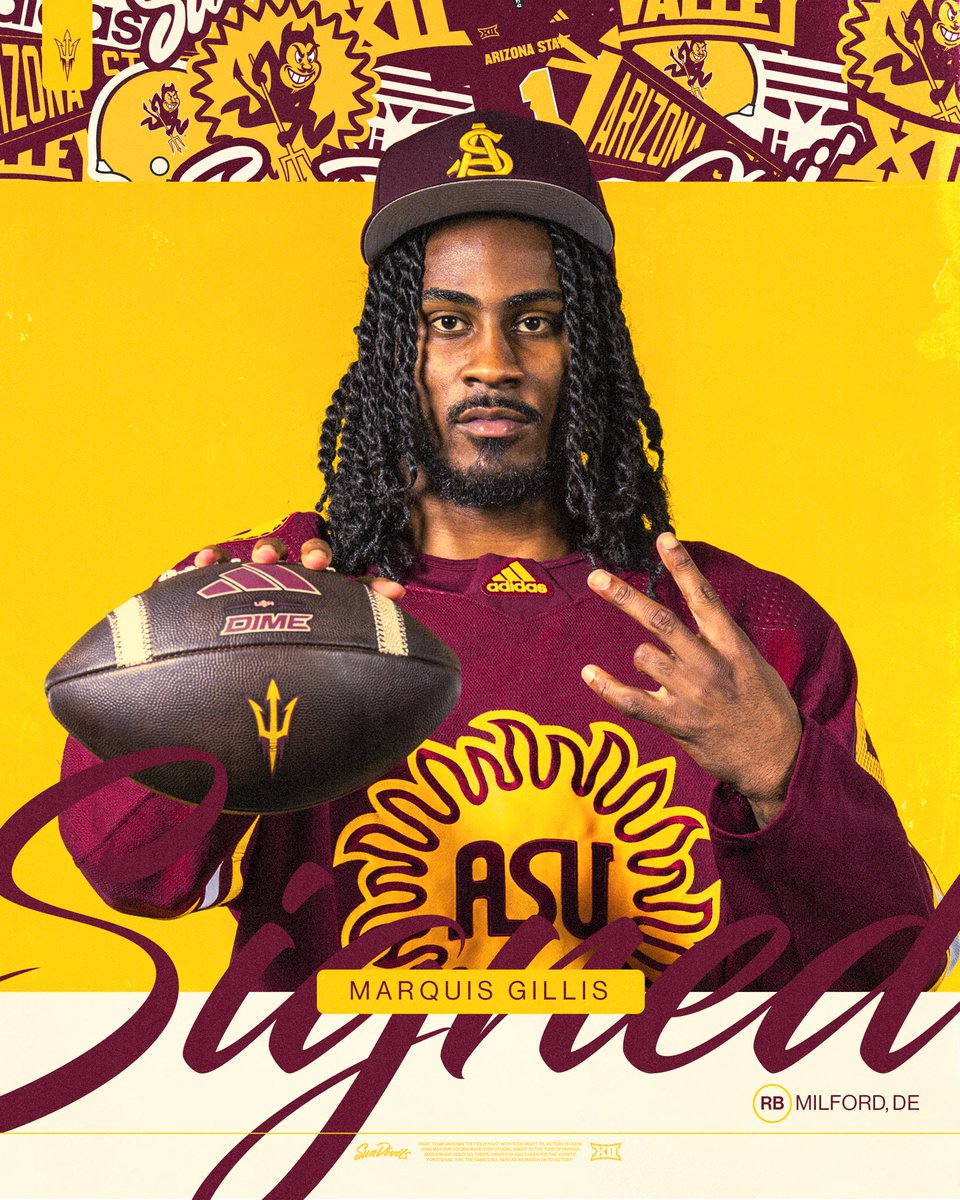 Marquis Gillis has signed with the Arizona State Sun Devils.